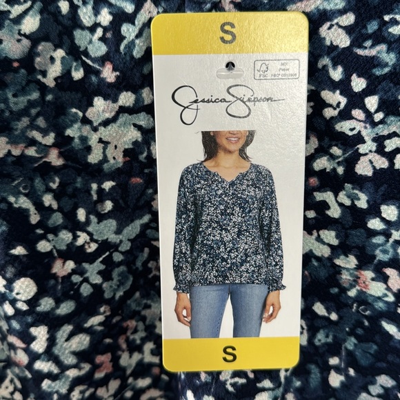 Jessica Simpson Long Sleeve Blouse - Picture 4 of 4